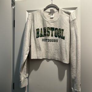 Barstool Outdoors Cropped Sweatshirt - Like new